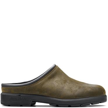 BLUNDSTONE UNISEX CLOG SHOE - DARK OLIVE